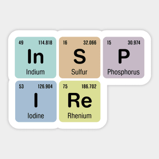 Inspire Chemistry Sticker